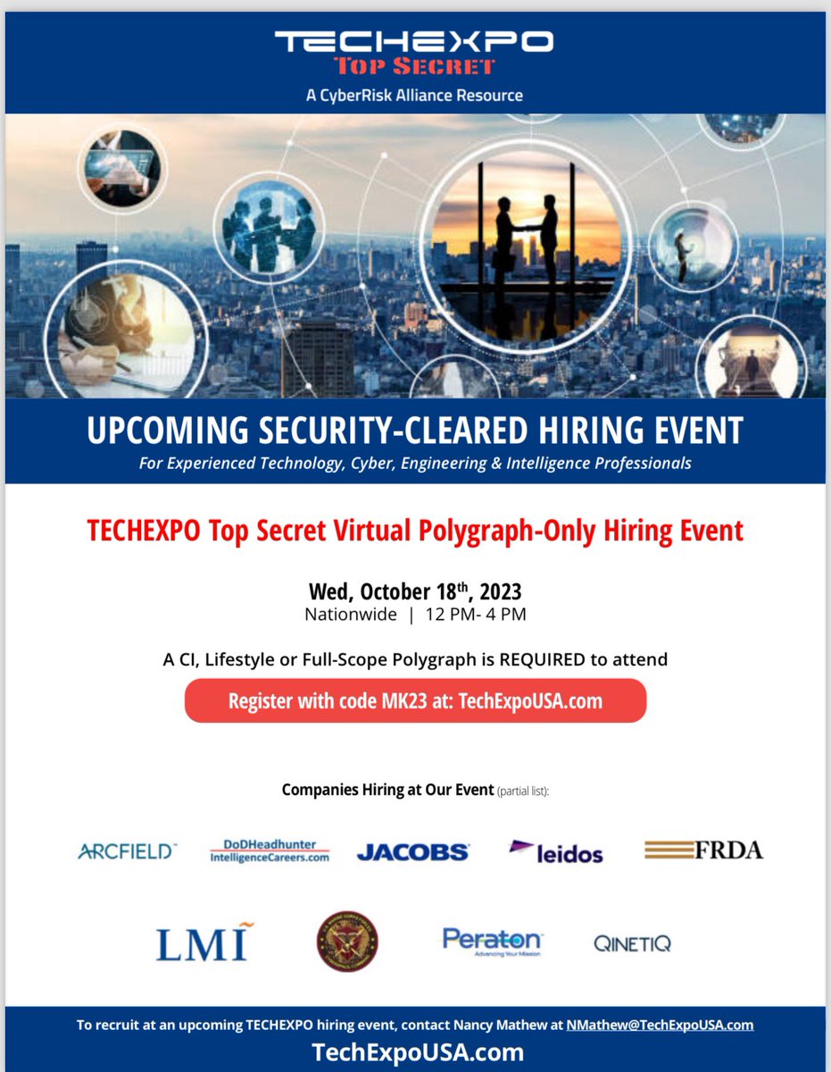 Moe_Kader's tweet photo. Are you registered for @TechExpoJobFair  October hiring event there is still time to register https://t.co/bR0eiQgZ3f