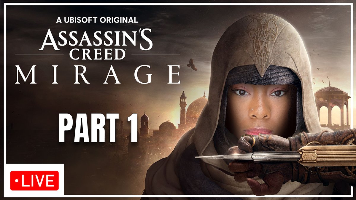 🔔NEW UPLOAD🔔

If you missed yesterday's #AssassinsCreedMirage stream, I've uploaded the VOD to my YouTube under my Livestreams playlist and I'll do this for all future Mirage streams! 😁

We go again tonight @ 5pm on Twitch!
#UbisoftPartner

Part 1: youtu.be/OHvDyQDCojY