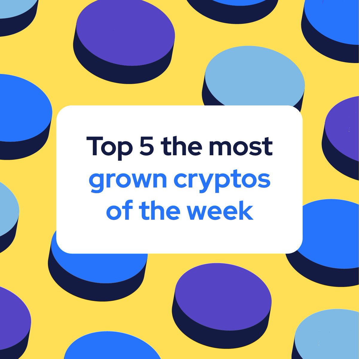 No fear in the crypto market this week!

Crypto Fear &amp; Greed Index — 44, neutral 

#BTC Dominance — 49.72% 
#ETH dominance — 18.07% 

🔥Top Increased:

#TWT — 22.02%
#SOL — 15.96%
#AVAX — 15.64%
#BSV — 15.42%
#RNDR — 14.57%

SOL and AVAX are available at SpectroCoin

#buycrypto