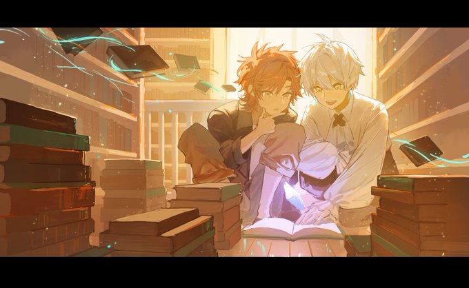 「book stack library」 illustration images(Latest)