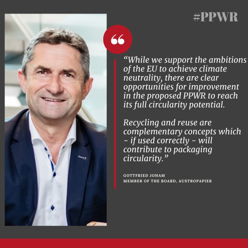 Verpackungen: Wiederverwertung und Wiederverwendung sind je nach Situation gleichwertige Kreislauf-Systeme. 
#Verpackung #PPWR #Kreislauf #Nachhaltigkeit #GreenDeal #Altpapier