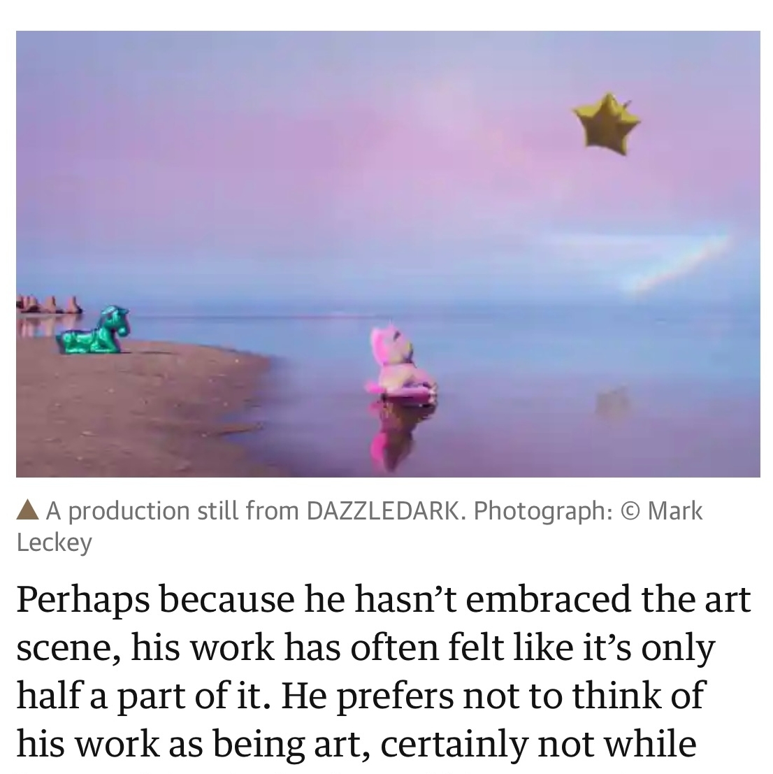 TCMargate's tweet photo. ✨⁠ A wonderful interview with Mark Leckey (@mark.leckey) in The Guardian last night ✨⁠

#InTheOffing openis tomorrow Saturday 7 October 1pm-6pm!

Full article here: https://t.co/eii8zvPzCI

 #InTheOffing #TurnerContemporary #MarkLeckey #Margate https://t.co/JMQyWyev76