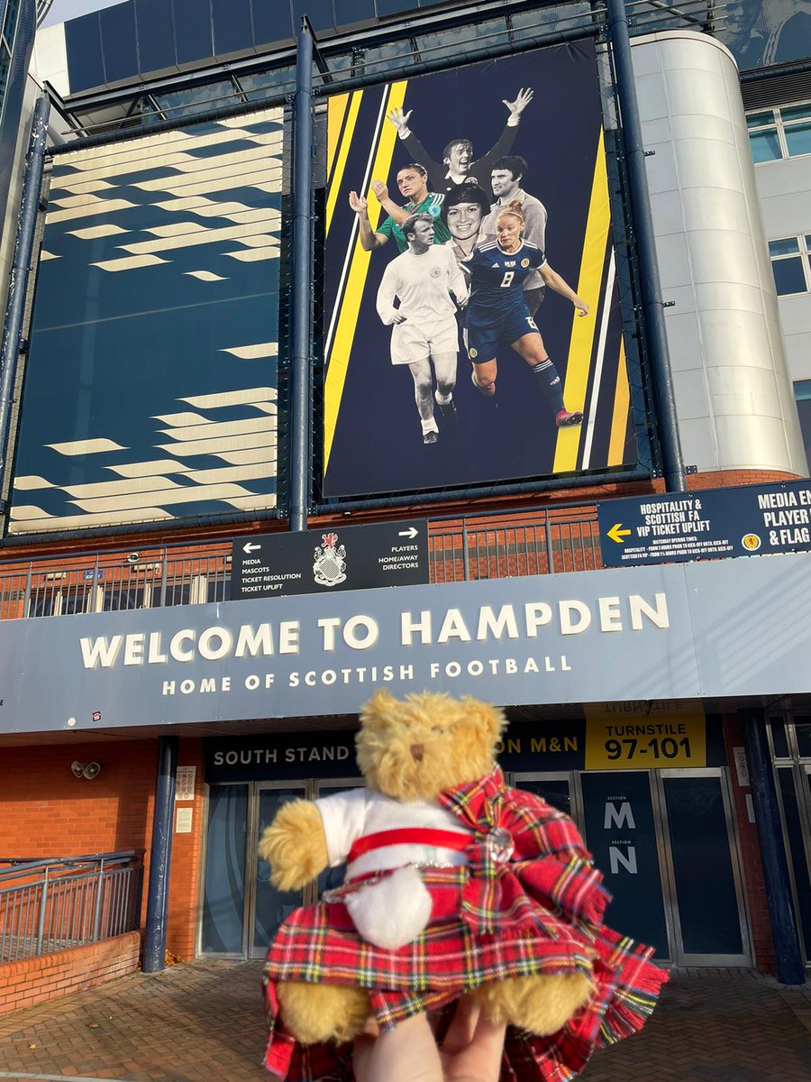 NCCTUK's tweet photo. Hamish from Glasgow House is out early again this morning &amp; this time he's at the National Stadium &amp; we think Hamish is turning into a furry football fan! #NationalStadiumScotland #football #Ilovefootie #footballfan #ncctuk https://t.co/9173fnHQyp