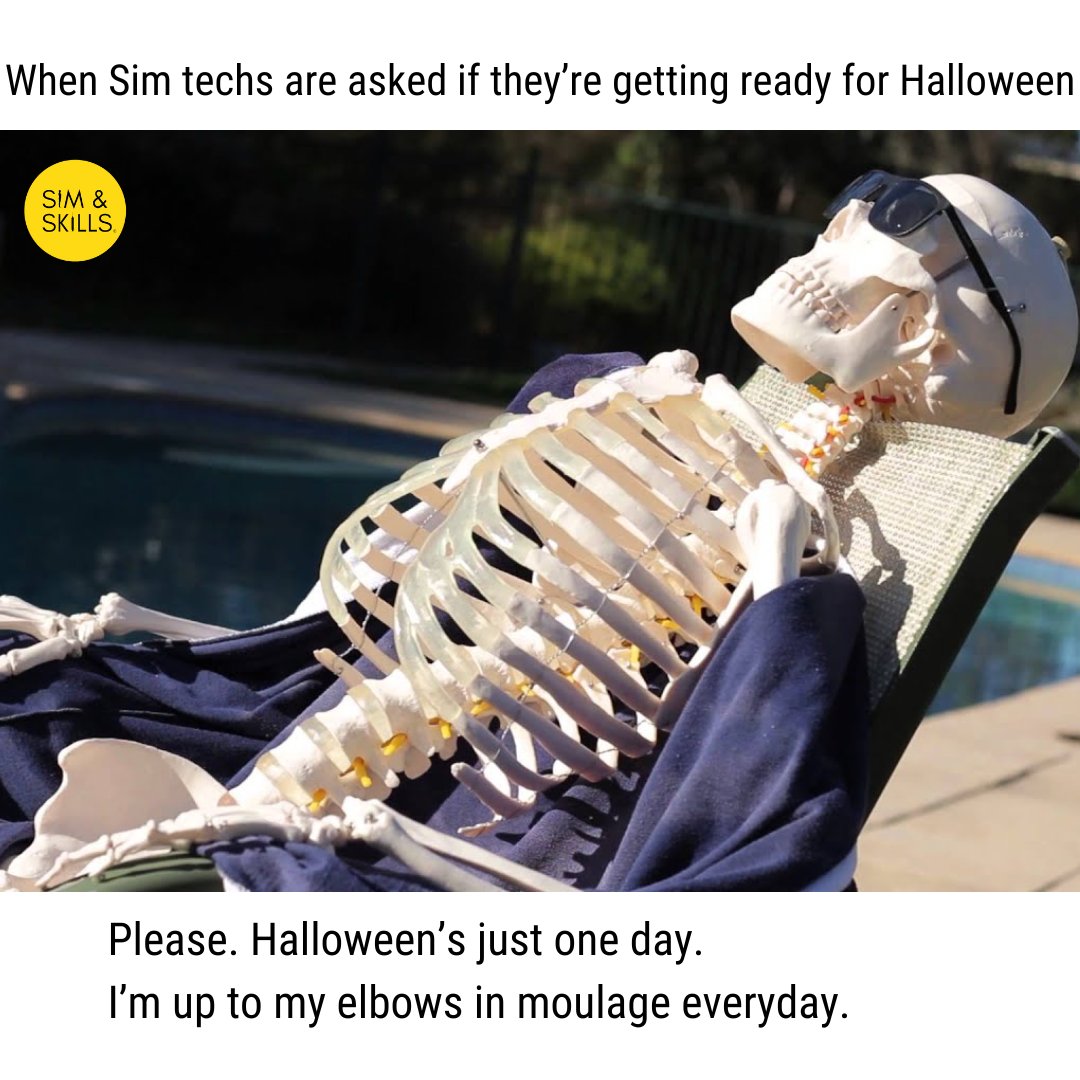 SimandSkills's tweet image. That time of year when your local Tesco is starting to resemble your storage cupboard at work🤣
🎃🩻
#simtechs #moulage #notjustasimtech