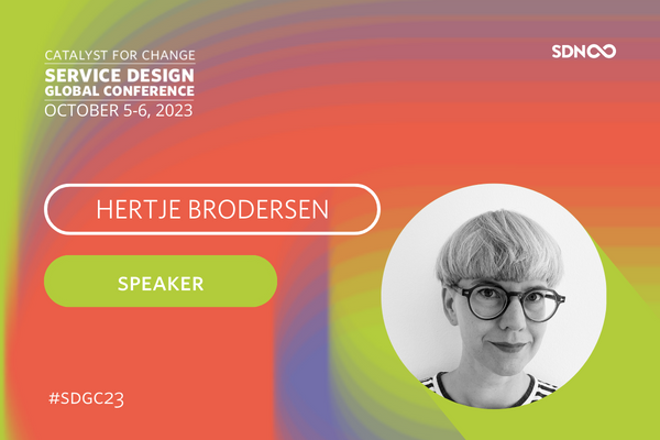 SDNetwork's tweet image. Up next on stage 2, Hertje Brodersen. What is (Job) Love? 

#SDGC23 #ServiceDesignGlobalConference #SDNetwork #ServiceDesign #DesignThinking