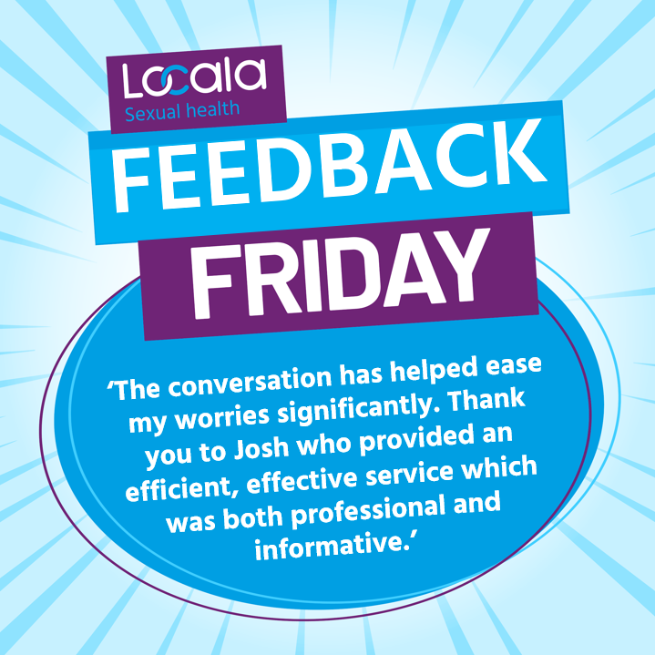 It's Friday again so you know what that means... more wonderful #feedback! Well done to our #ChatHealth team👏

Text us to get confidential #advice and #support about #SexualHealth ⬇
📱 07312 263 032

*This service operates 8:30am-4pm, Mon-Fri. Excluding Bank Holidays*