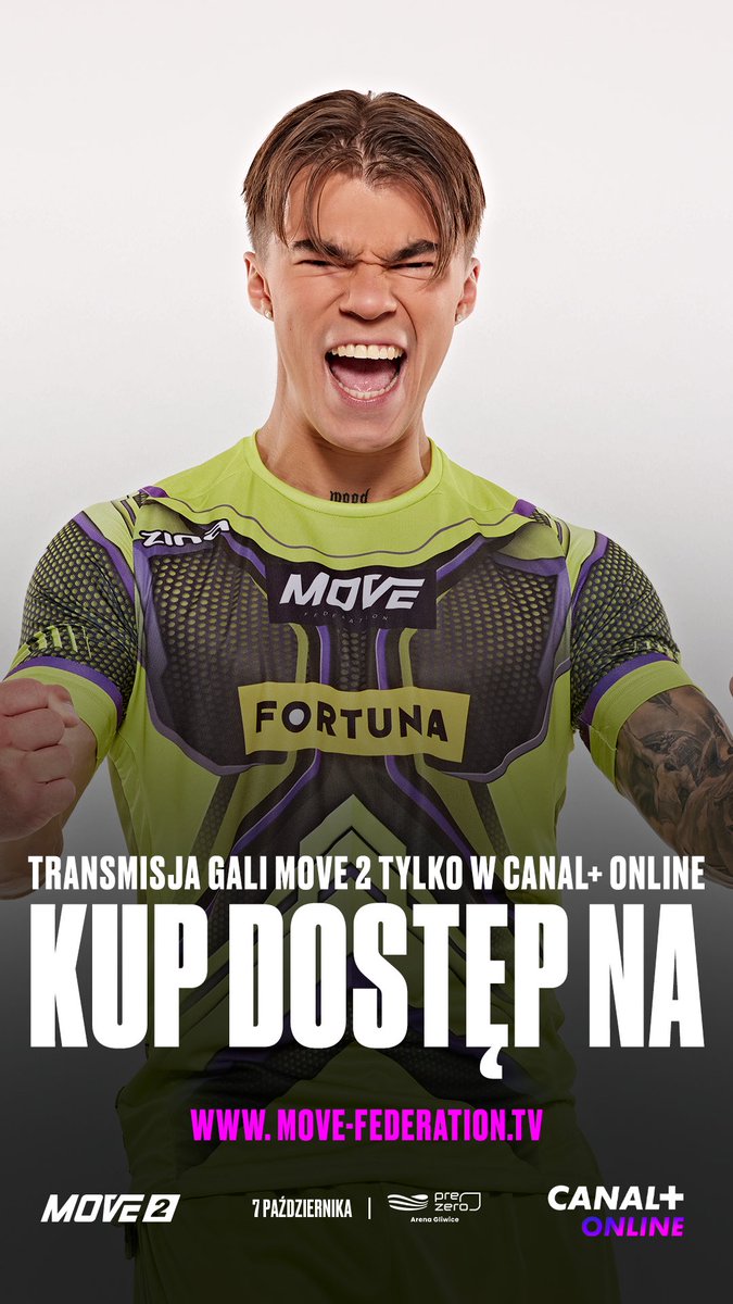 movefederation's tweet image. Bądźcie z nami w Canal+Online! 
Już jutro rozpoczynamy piłkarskie show! ⚽️

Dostęp do transmisji możecie kupić tutaj 👇🏼

move-federation.tv/#/

#movefederation #movefederation2 #footballsupershow #gliwice