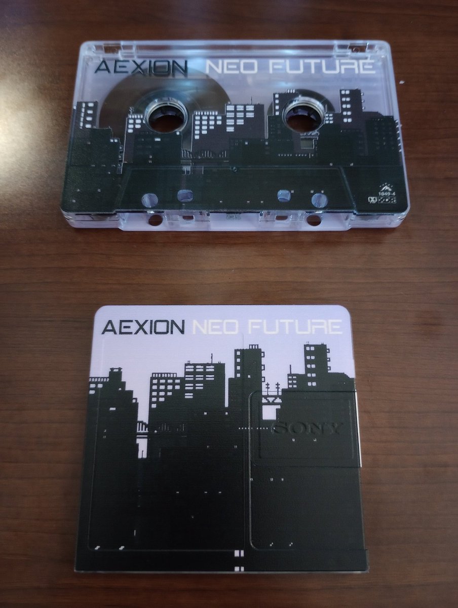Ohh it's bandcamp friday~
Make sure to grab cassette and minidisc of my album "Neo Future" on @coraspect 🌇