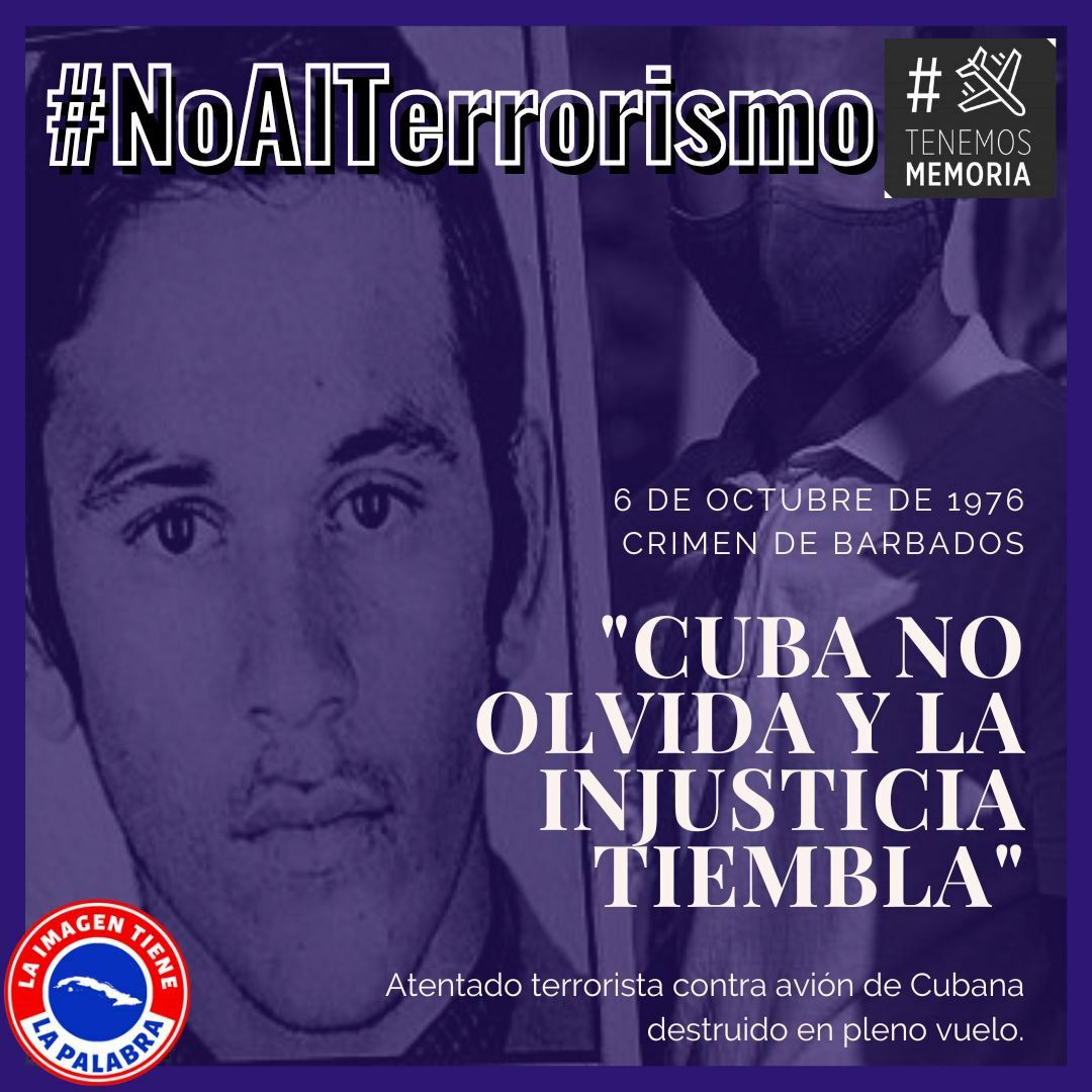 #️⃣NoAlTerrorismo
#️⃣CubaNoEsTerrorista
#CubaPorLaVida 
#CubaCoopera 
<a href="/cubacooperaven/">Brigada Médica Cubana en Venezuela</a>