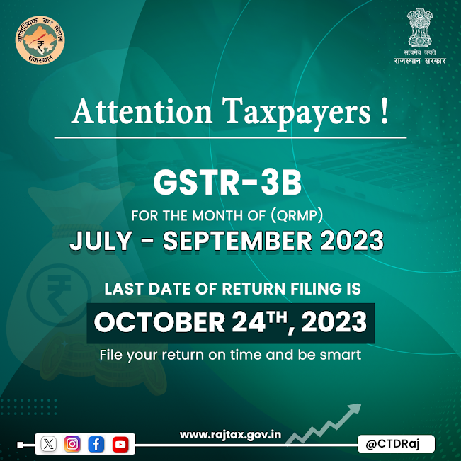 Commercial Taxes Department, Rajasthan tweet media