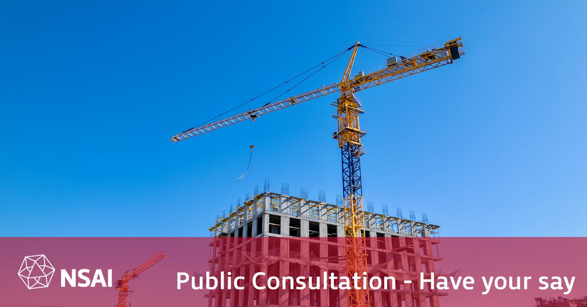 NSAI (@nsai_standards) on Twitter photo NSAI welcomes the focus on critical risks during this years <a href="/CIF_Ireland/">Construction Industry Federation (CIF)</a> Construction Safety Month.
Lifting operations involving Tower Cranes can pose a significant risk if not undertaken safely.
Have your say below
nsainep.ie/Home/Details/2…
#CIFSafety23 NSAI welcomes the focus on critical risks during this years <a href="/CIF_Ireland/">Construction Industry Federation (CIF)</a> Construction Safety Month.
Lifting operations involving Tower Cranes can pose a significant risk if not undertaken safely.
Have your say below
nsainep.ie/Home/Details/2…
#CIFSafety23