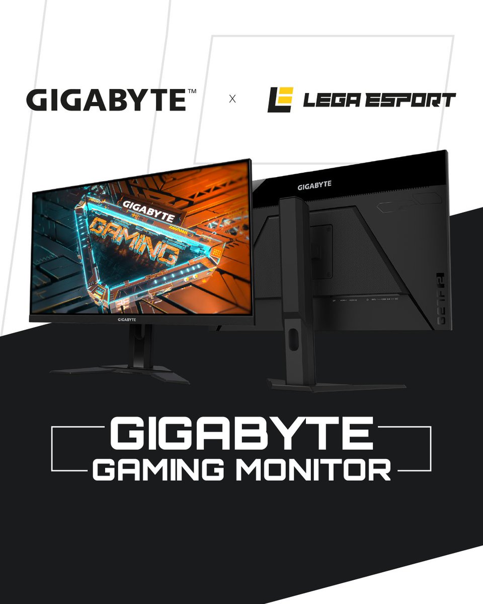 Lega Esport continua nell’annuncio dei suoi sponsor tecnici cominciata ieri.   

È con orgoglio che oggi vi presentiamo GIGABYTE, l’azienda offre monitor da gioco ad alte prestazioni che vi porteranno in un mondo di dettagli e immersione senza precedenti.

<a href="/AorusOfficial/">AORUS</a>