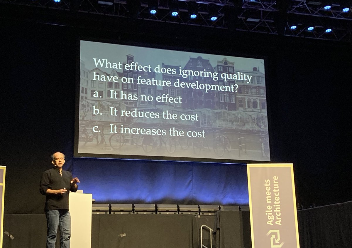Such a great talk yesterday by @KevlinHenney and this question (with the mention of time dimension) really resonated.