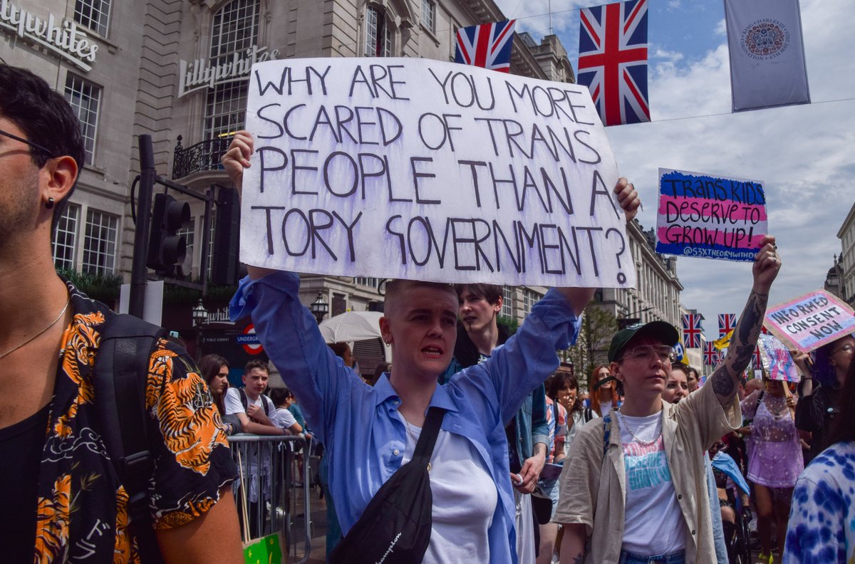 In light of the transphobic hatefulness coming out of the UK government, <a href="/VICEUK/">VICE UK</a> are recirculating this piece by Kai Isaiah-Jamal. 

100 EASY WAYS TO MAKE THE WORLD BETTER FOR TRANS PEOPLE - read and share 🔗 vice.com/en/article/mbd…