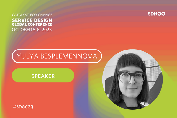 SDNetwork's tweet image. Up next on stage 3, Yulya Besplemennova. Navigating the AI Service Landscape: New Design Grammar for Automation and Augmentation.  

#SDGC23 #ServiceDesignGlobalConference #SDNetwork #ServiceDesign #DesignThinking