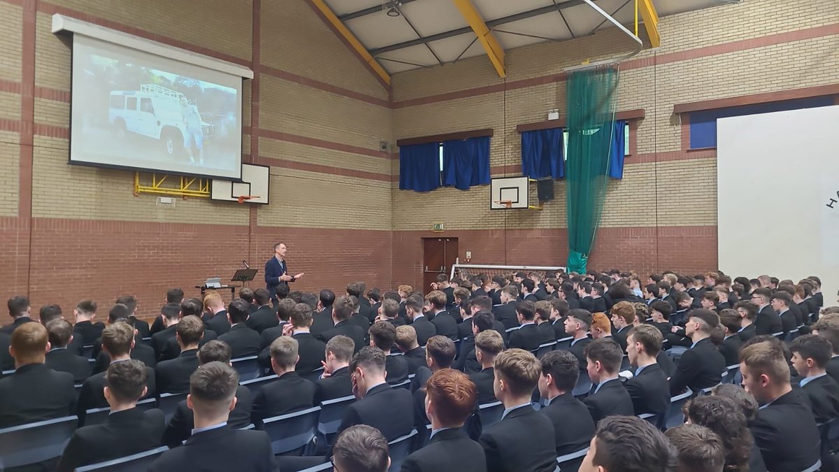 Today Mr Frankie Diamond from ALPS LTD delivered an excellent Self Care, Resilience &amp; Mental Well-Being Workshop to the Year 11, 13 &amp; 14 year groups.  The school would like to thank Frankie for providing some useful practical tips to the students on nurturing their well-being.