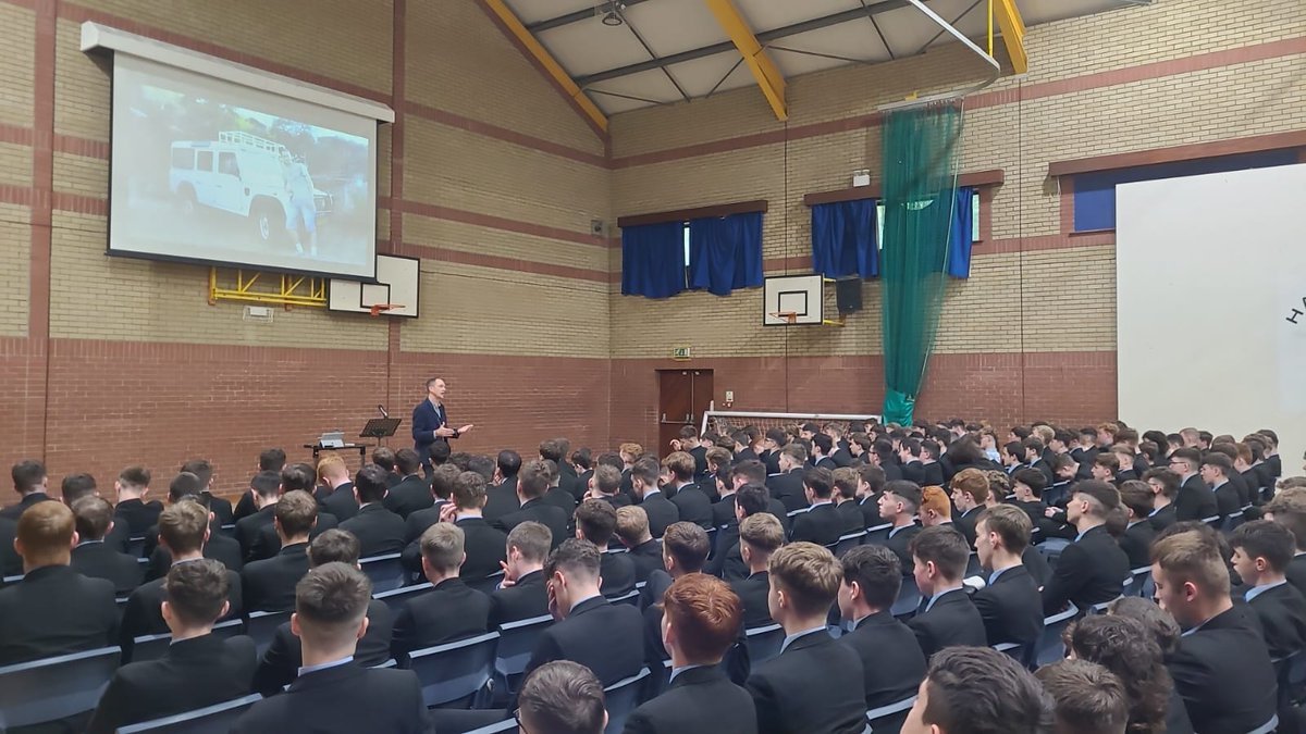 Today Mr Frankie Diamond from ALPS LTD delivered an excellent Self Care, Resilience & Mental Well-Being Workshop to the Year 11, 13 & 14 year groups. The school would like to thank Frankie for providing some useful practical tips to the students on nurturing their well-being.