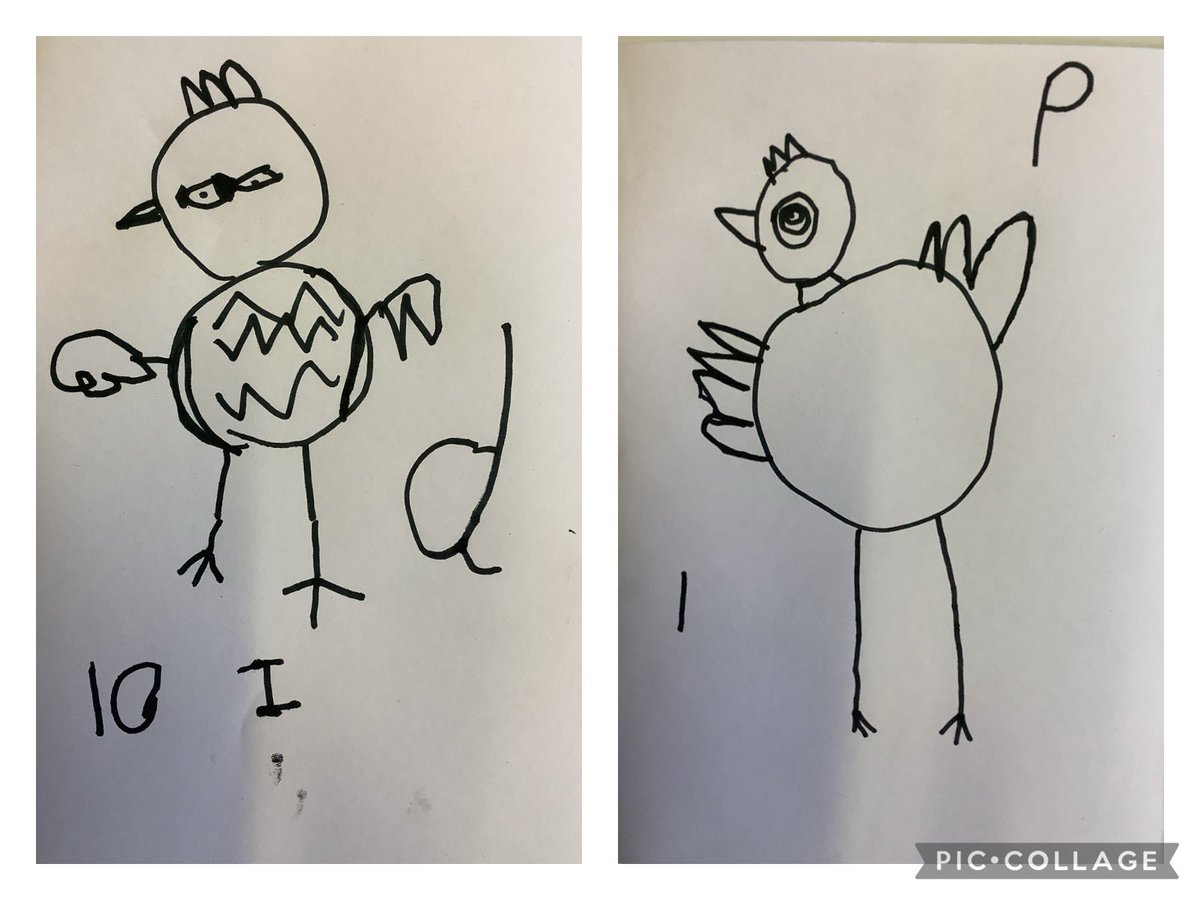 DeanburnPS_P2_1's tweet image. We have been enjoying and retelling the story of ‘The Little Red Hen’. Look at these fabulous drawings of our own little hens and the passcodes (letters, numbers, words) that make them do magical, extraordinary things!  #DrawingClub