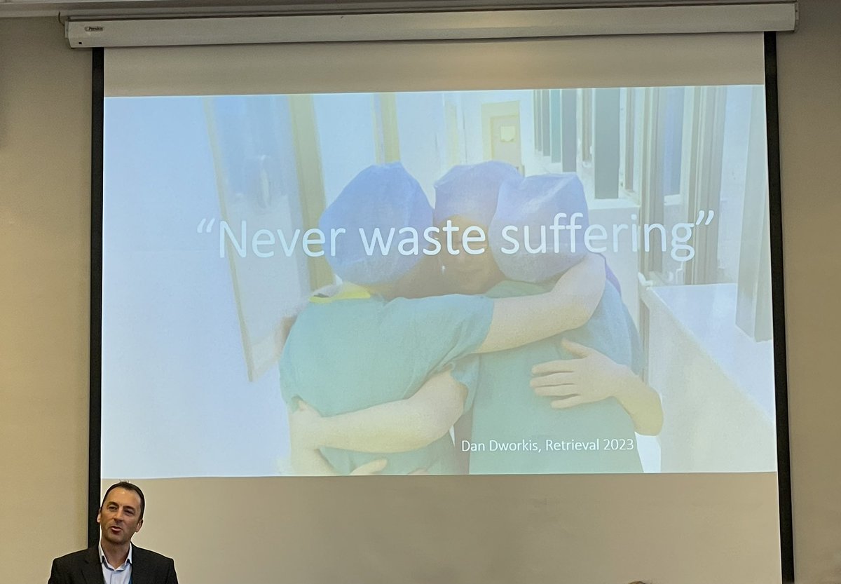 ‘Never waste suffering’ @jonmcck quotes @ddworkis of @TheEmergMind in his talk on paeds #trauma in 🏴󠁧󠁢󠁳󠁣󠁴󠁿 A challenge to all of us in #PedsICU to ensure we learn & help others to learn from painful & difficult situations #education #support #outreach #communication #PCCS2023