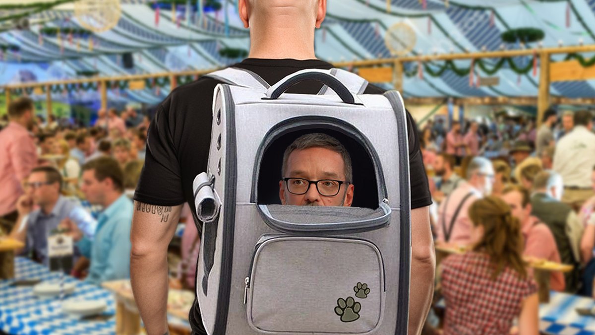DieTagespresse's tweet photo. Zum Schutz vor Peter Klien: Kickl bekommt tragbaren Panic Room https://t.co/OJb6YlWXpI https://t.co/wDijkPLPBp