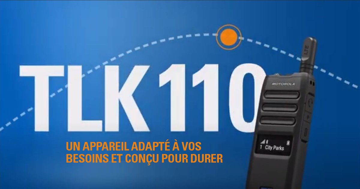 MotSolsFR's tweet photo. Restez toujours connecté ! Le TLK 110 affiche une autonomie impressionnante de 18 heures qui garantit à vos employés de ne jamais être à court de batterie. Si vous devez le recharger, utilisez simplement un chargeur USB-C. Cliquez ici https://t.co/BrClQlHkdT pour en savoir plus. https://t.co/HLzrrc5KSf