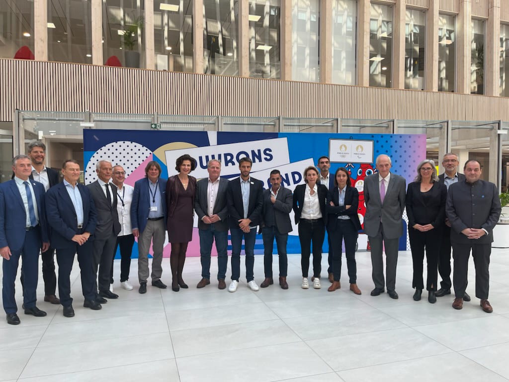 Représentant CFTC lors du comité de pilotage de la Charte Sociale des JO Paris 2024