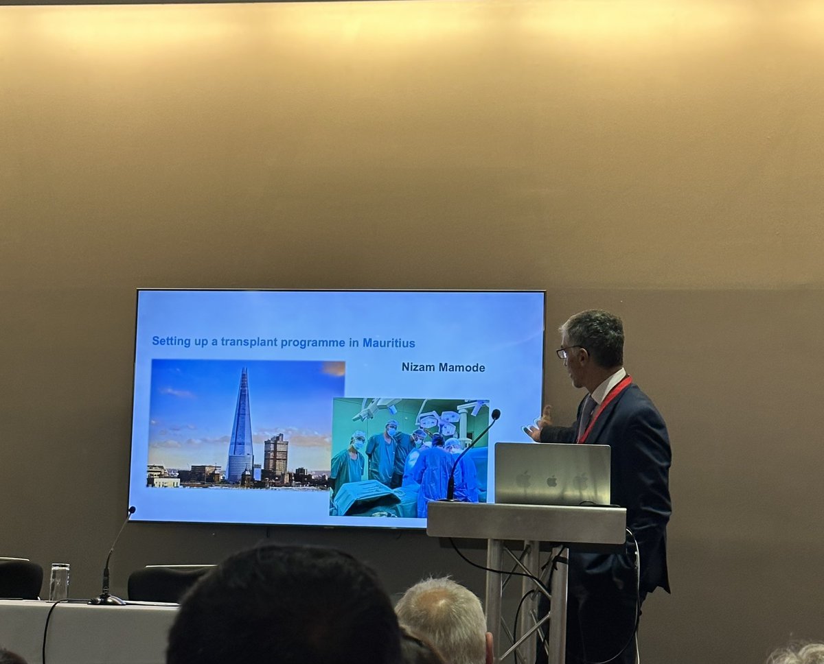 AeliyaZ's tweet photo. Developing a transplant program in an island. Starting from scratch, infinite challenges,phenomenal teamwork, training , persistence, perseverance and finally successful transplants, Still ongoing work. Truly inspirational 👏👏 .#CardiffTransplantSymposium, #livedonation, #deceaseddonation, #organdonation