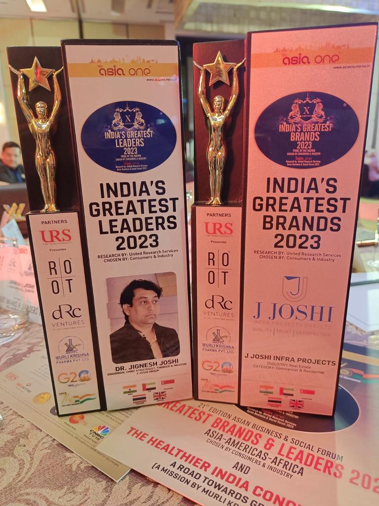dholeraplot's tweet image. India&apos;s Greatest Leaders &amp;amp; Brand 2023 - 21st Asian Business &amp;amp; Social Forum 2023.