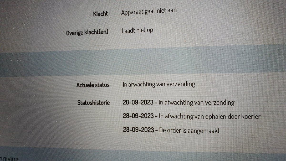 En nog steeds is de telefoon niet binnen! <a href="/PostNL/">PostNL</a> <a href="/SamsungNL/">Samsung Nederland</a> <a href="/simyonl/">Simyo Nederland</a> <a href="/Consumentenbond/">Consumentenbond</a> afgelopen maandag verstuurd, je kan zien hoever de reparatie is, maar toestel is nog niet eens BINNEN