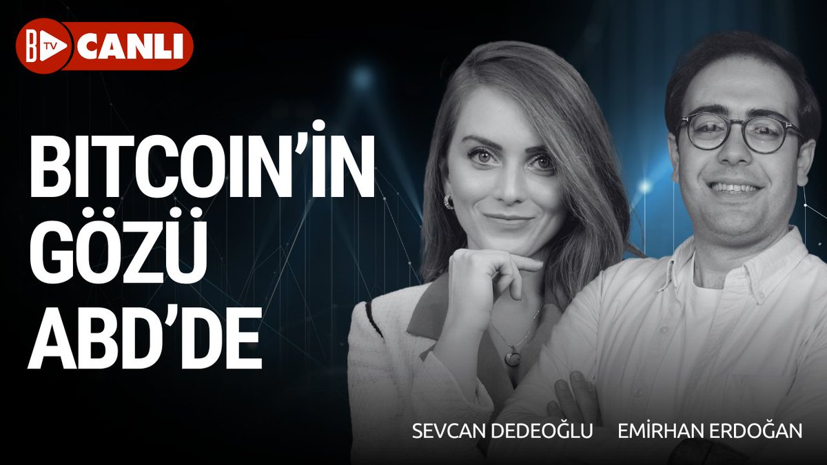 Bugün saat 15.20'de @eemirhanerdogan ve @sevdailycrypto ile ABD enflasyon, işsizlik verilerinin #Bitcoin'e olabilecek etkilerini konuşacağız. 🔴 Canlı Yayın: youtube.com/live/bgTT20j-P…