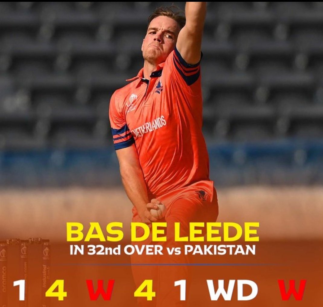 MalikMu24083494's tweet image. Bas de Leede removed Mohammad Rizwan and Iftikar Ahmed in an over!

The Dutch all-rounder announces his arrival in WC 2023.
#pakvsnet #CWC23