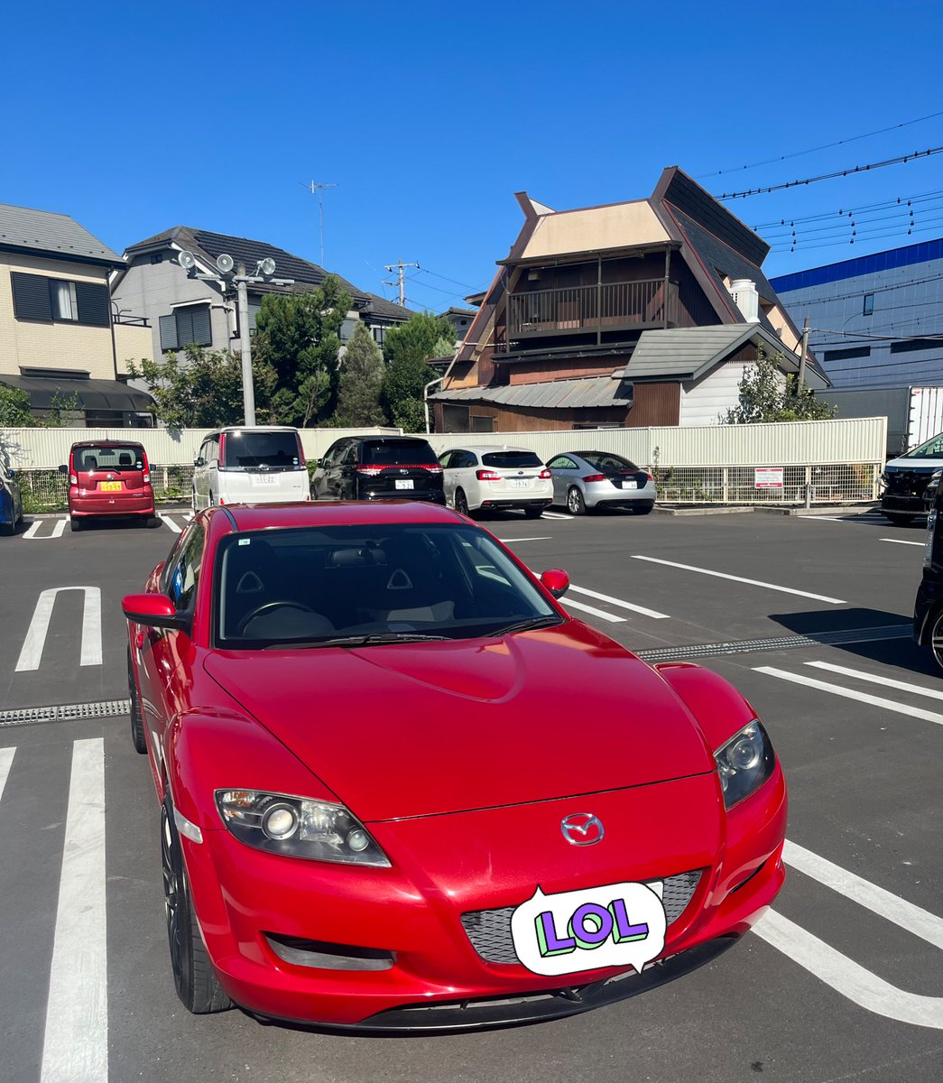 keytalk_L's tweet photo. 本日RX-8納車いたしました🙌😳
#RX8 https://t.co/f3YoOmaVMu