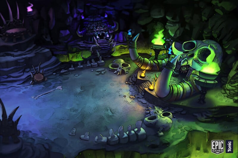 theragingreaper's tweet photo. SCRAPPED DUNGEONS GAMEMODE?!

My friend @MkStarfighter found a post on Artstation last night showcasing tons of unreleased concepts for what we can assume was an upcoming DND/dungeon rpg styled gamemode.

You can see many possible locations, chests, and much more in the thread. https://t.co/h7ZGaj05Hx