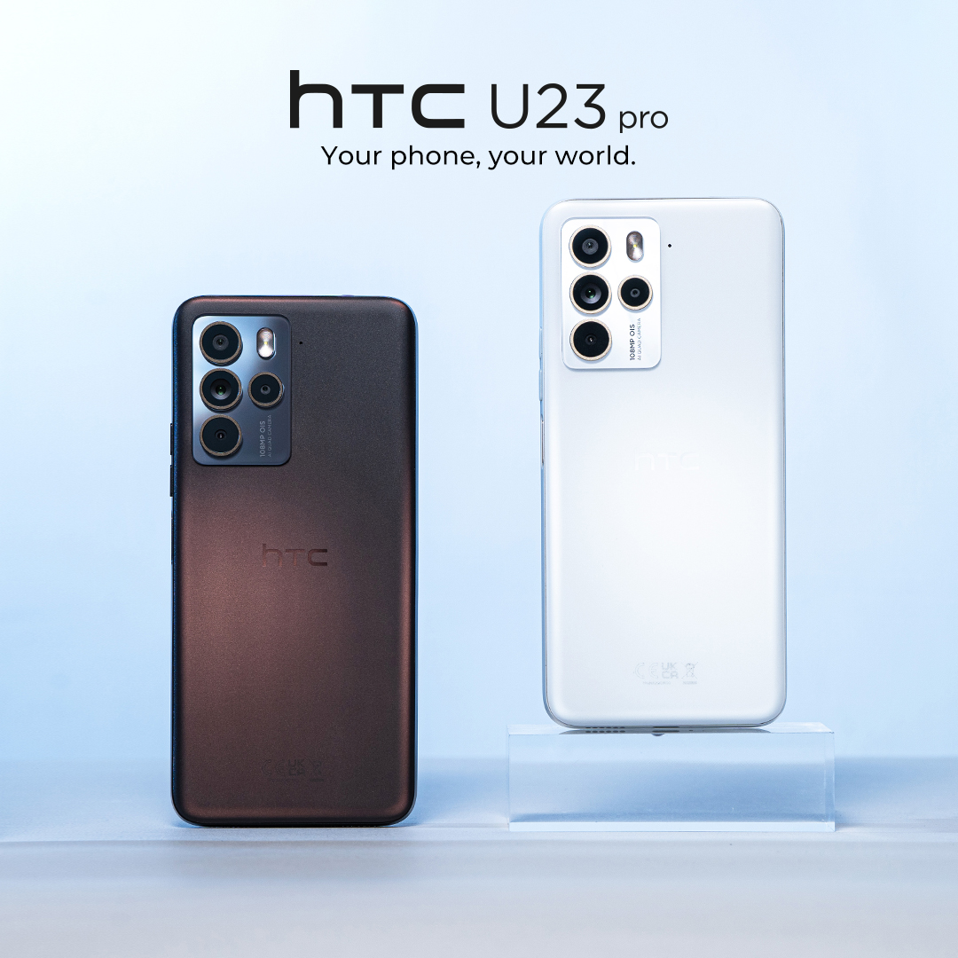 HTCPolska's tweet photo. Najmłodszy członek naszej rodziny - HTC U23 pro! 📱 To smartfon, który łączy w sobie doskonałą wydajność i nowoczesny design. Bądźcie z nami na bieżąco! Dołączcie do świata HTC VIVE 😍 Miłego piątku🚀  #HTCU23pro #HTCVIVE #VR #Innowacje https://t.co/1GojKwfbvY