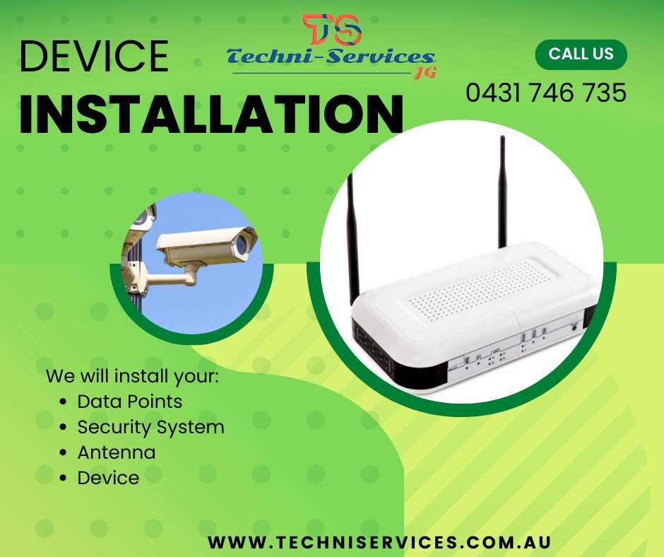 JorgeGa90879939's tweet image. Unlock your space full potential with our services:

📹 CCTV: 24/7 security, peace of mind.
📡 Antenna: Crystal-clear TV signals.
📺 TV Wall Mount: Maximize space, style.

Call us at 0431 746 735 or
Visit: techniservices.com.au

#HomeImprovement #DeviceInstallation #SmartLiving