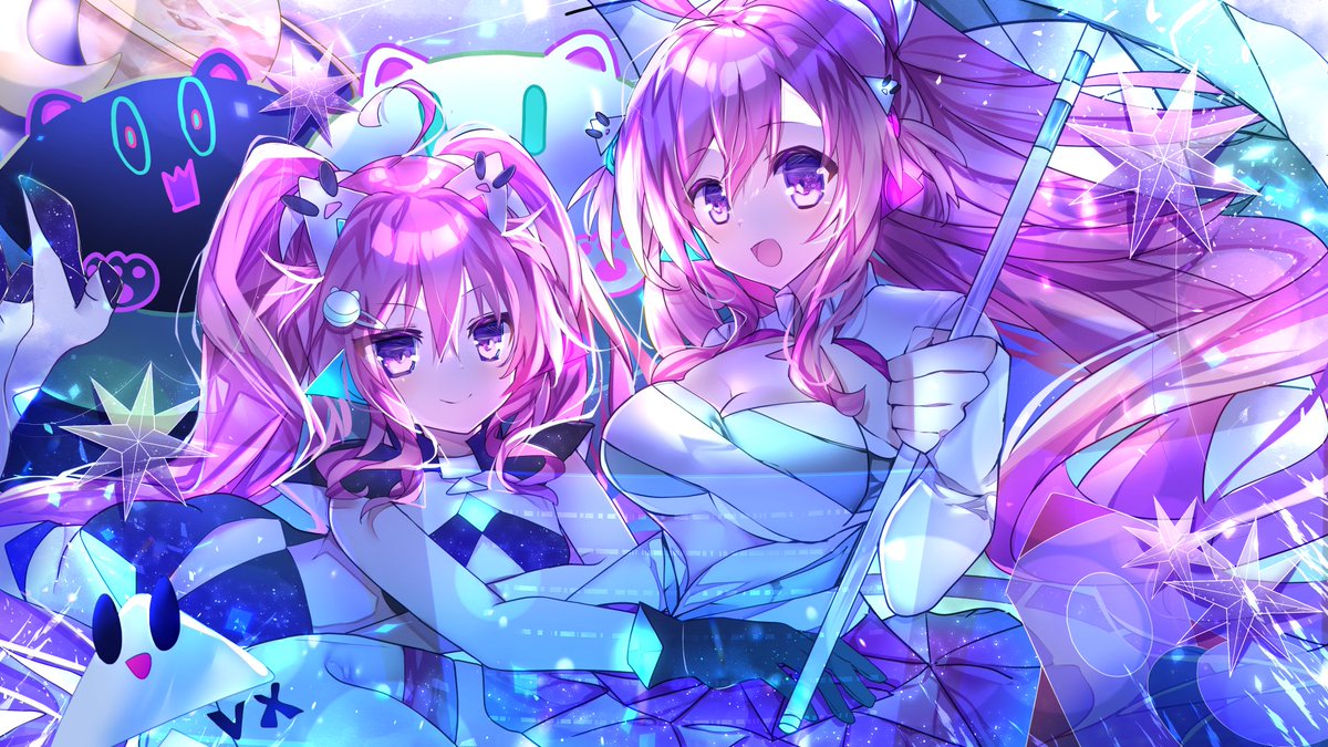 kome_soda2's tweet photo. 💫　 #sdvx_art https://t.co/MhFgUiYrqP