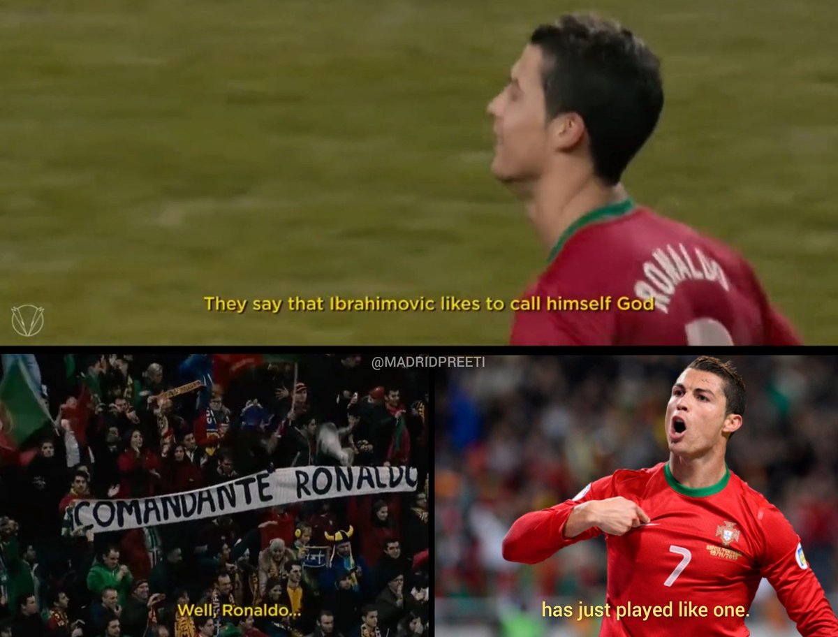 Ronaldo and Zlatan's career summed up
