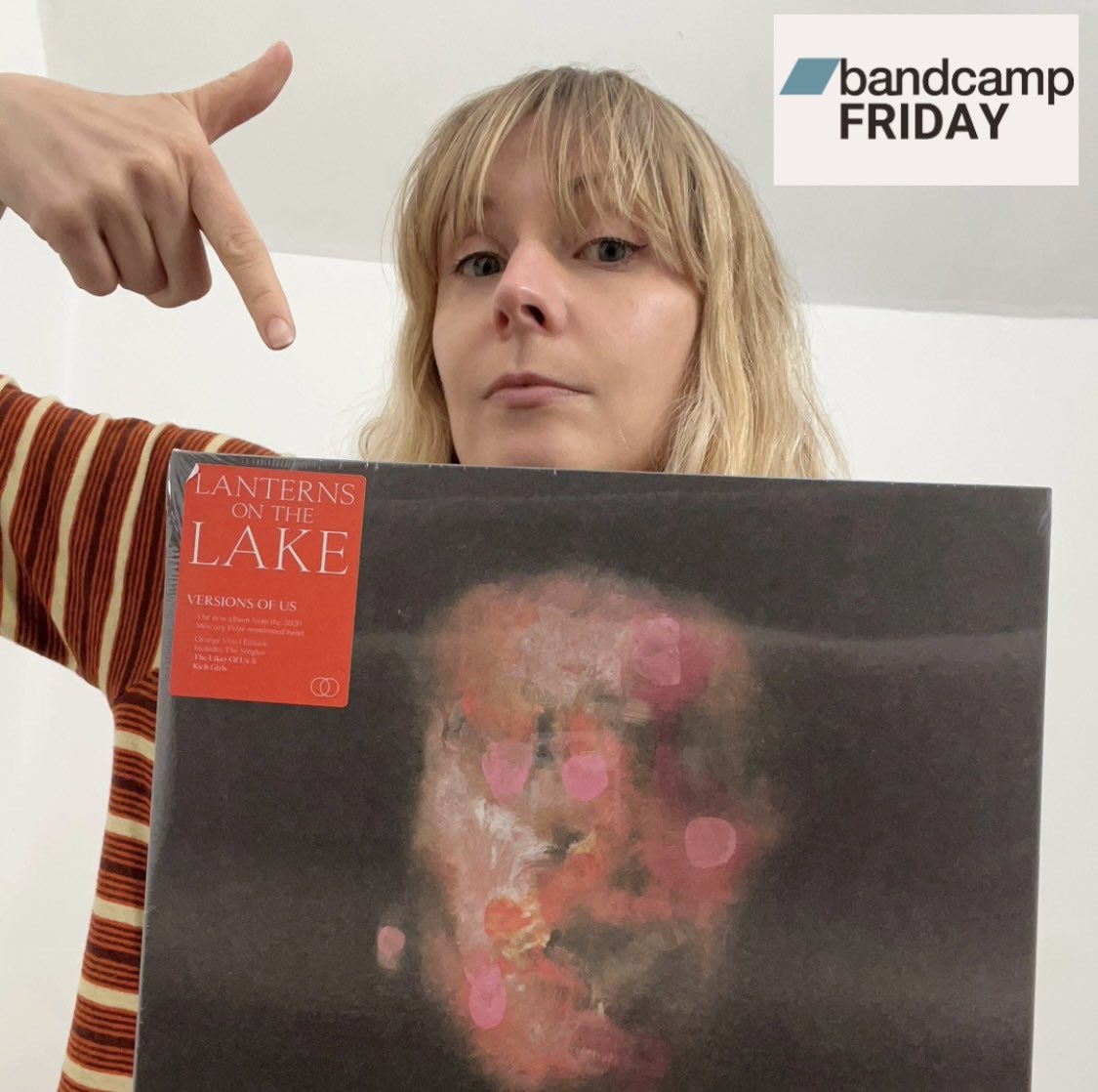 It’s #BandcampFriday 

Only a few vinyl left in stock and 100% revenue goes direct to the artist 👋 

Digital version of ‘Versions of Us’ also available with loads of bonus tracks.

lanternsonthelake.bandcamp.com
