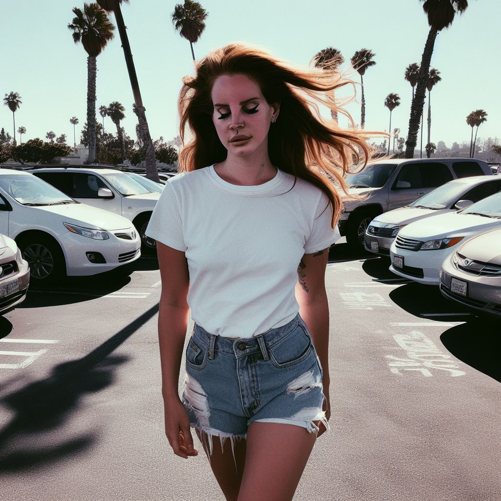 SportCruiser: Lana Del Rey trying to feel which way the wind is blowing. 💨🍃