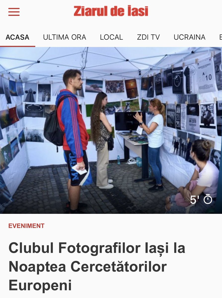 grigore_fusu's tweet photo. Am bucuria de a face parte din Clubul Fotografilor Iasi și de a promova “consumul” de artă fotografică. De altfel, e și tema mea de suflet pe care o cercetez la doctorat. 

https://t.co/PHrDs4lpNP https://t.co/gaDv5hRMl8
