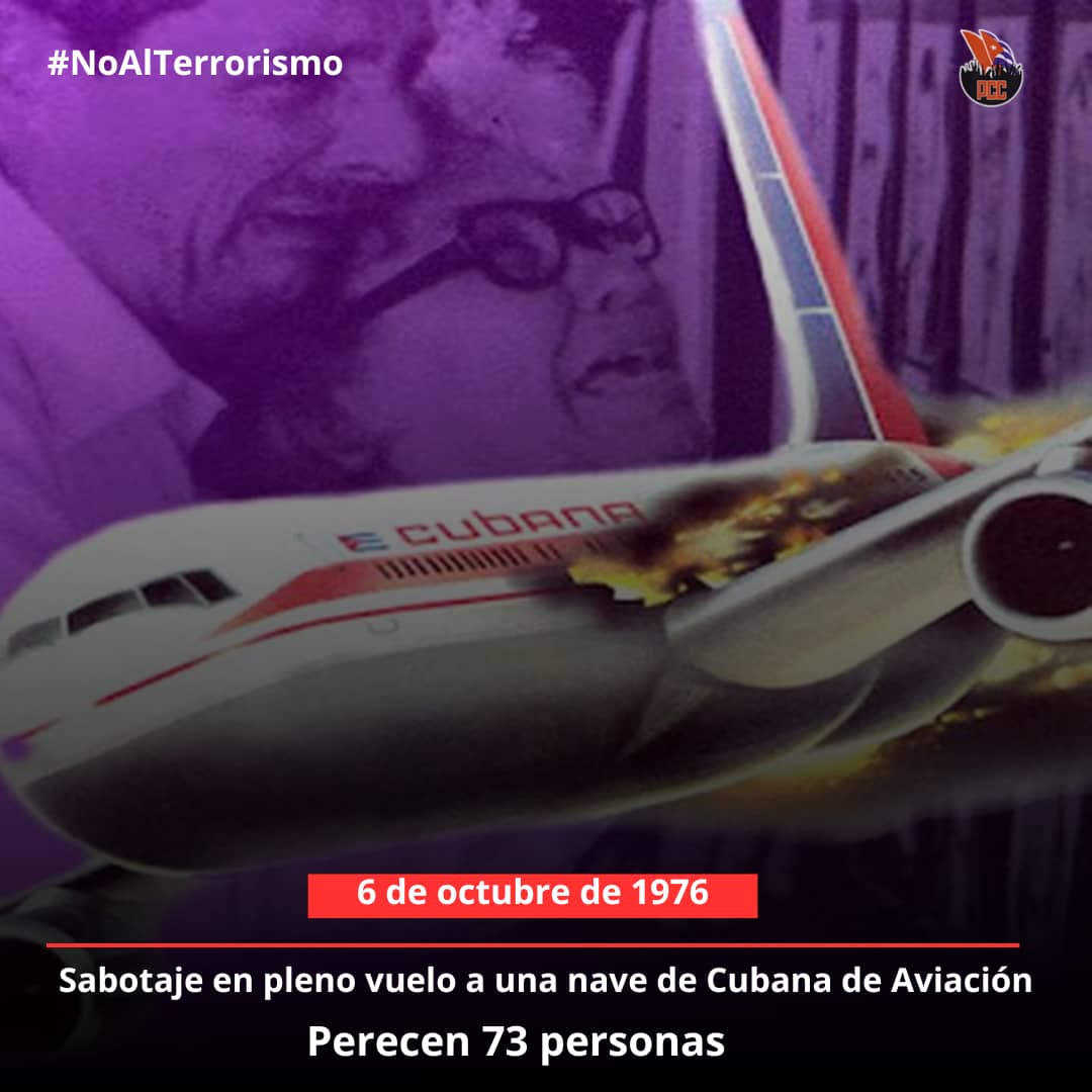 Prohibido olvidar!
Gloria eterna a las víctimas del sabotaje de #Barbados 
<a href="/MINCEX_CUBA/">MINCEX🇨🇺</a> <a href="/pro_cuba/">ProCuba</a>