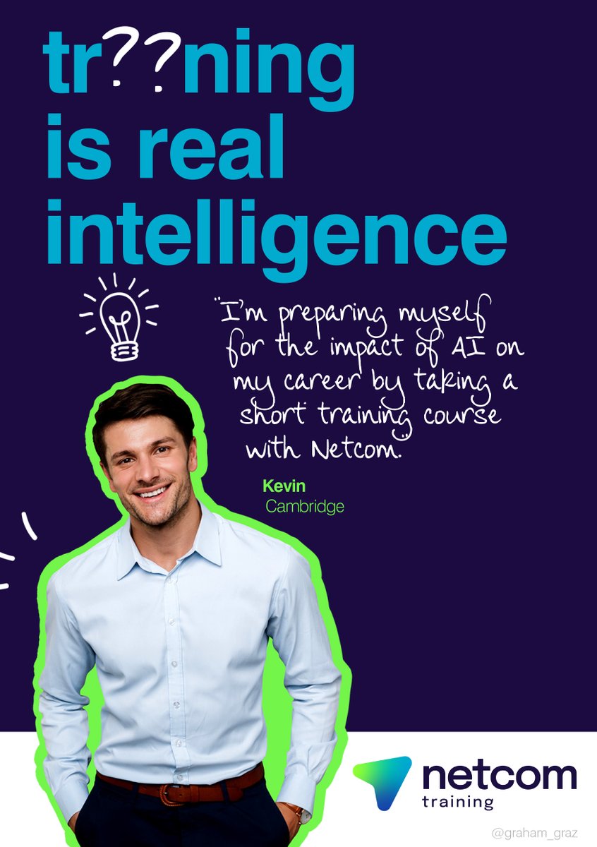 Create posters to promote <a href="/Netcom_Training/">Netcom Training</a> ’s Cyber &amp; IT courses in Peterborough + Cambridge to generate interest among potential students #1MinuteWithNetcom <a href="/OneMinuteBriefs/">One Minute Briefs ⏱️</a>