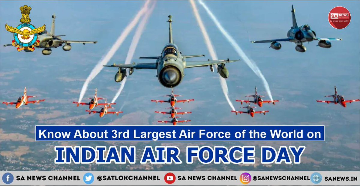 The annual celebration of Indian Air Force Day on October 8th is an important milestone in India's military calendar. On this day, which commemorates the founding of the Indian Air Force (IAF) on October 8, 1932, the nation as a whole is filled with joy and pride. This article