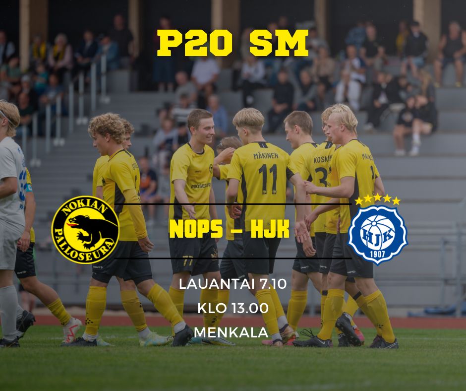 Huomenna mahtavan kauden viimeinen tanssi, kun Menkalaan saapuu vieraaksi HJK. 

Me päästään vielä kerran nautiskelemaan sarjan parhaan kotiyleisön eteen, kaveri sen sijaan pelaa vielä jopa mestaruudesta!

Kauden viimeinen matsiennakko tuolla:
 nokianpalloseura.sporttisaitti.com/joukkueet/nops…