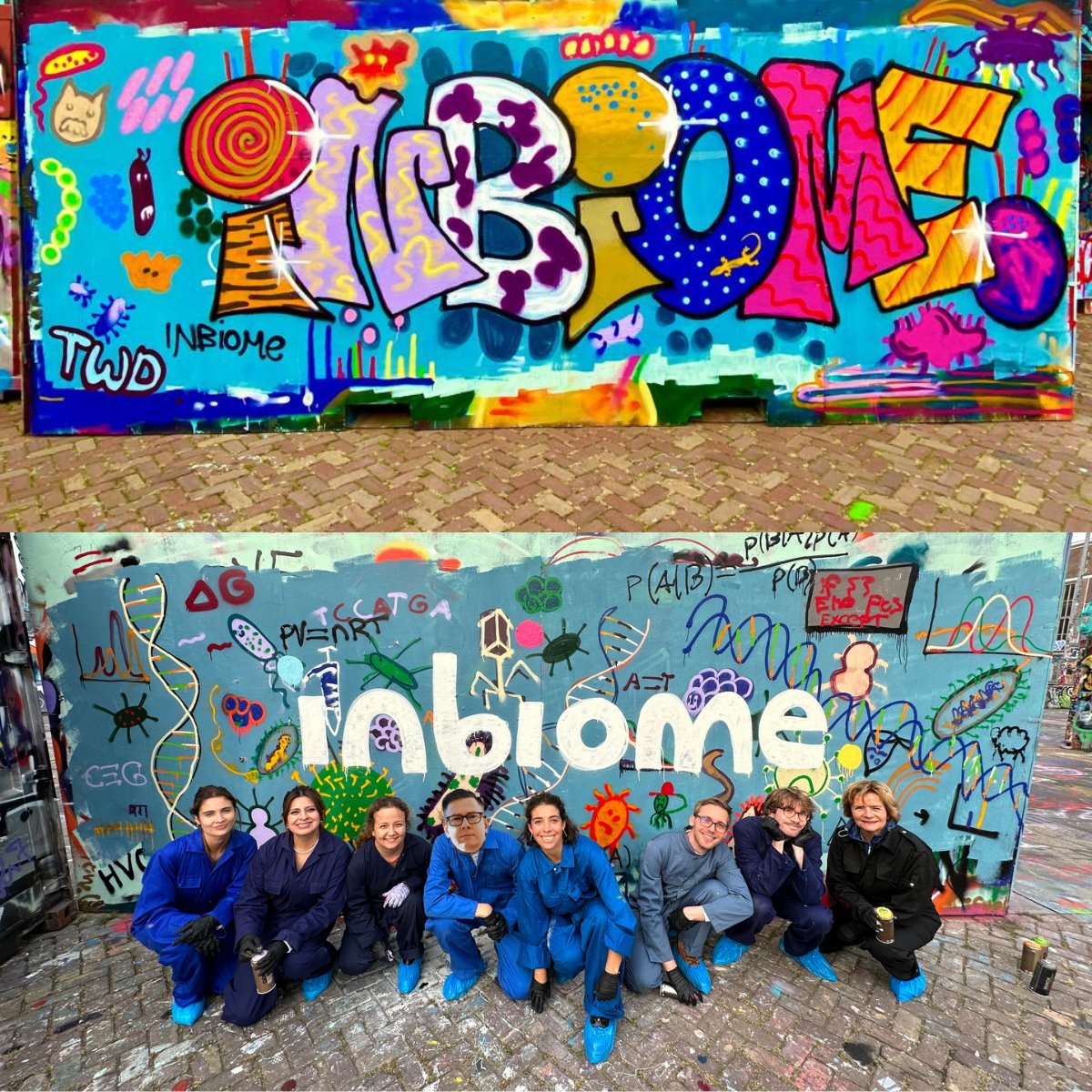 Last week, our team embarked on a vibrant journey to explore the world of street art graffiti.
We've narrowed down our artwork to 2 top creations. Which one resonates with you the most?

#inbiome #TeamCreativity #PicassoVibes