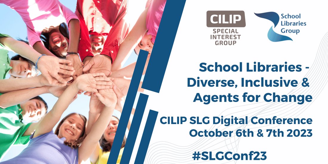 Thrilled to be a part of the @CILIPSLG Conference later today talking all things Diverse Libraries! #SLGConf23