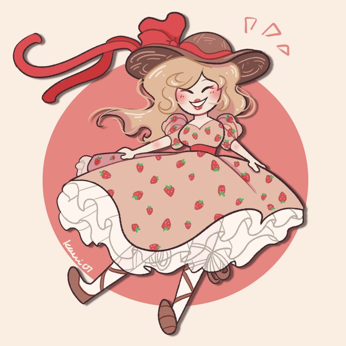 「solo strawberry print」 illustration images(Latest)