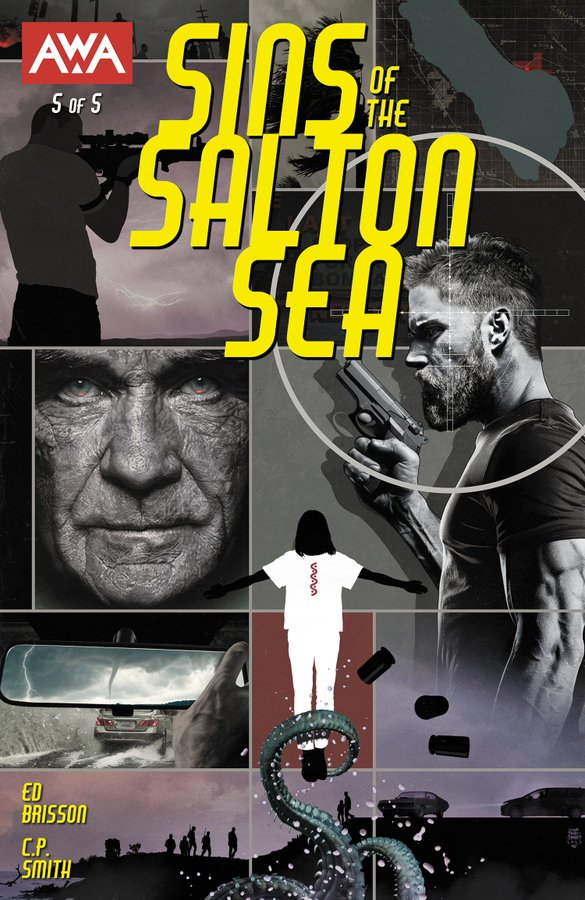 Dave_DSG's tweet photo. Review (4.5/5 ⭐️) in spanish/english of
SINS OF THE SALTON SEA #5 of 5!
The ending will leave you breathless and hopeless...
https://t.co/Rcf6ghwksw
Writer @edbrisson
Art #CPSmith
Letterer @HassanOE
Cover @trbradstreet
Out NOW 4 from @AWA_Studios https://t.co/ffeZHsJJfd