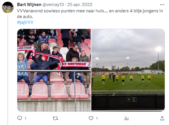 venray13's tweet photo. Vanavond weer een nieuwe kans.
Kids voor Ajax, papa natuurlijk voor @VVVVenlo 

#jajVVV
#VadermotnaoVVV
#SameNaoBaove https://t.co/WTPRQwR4Ao