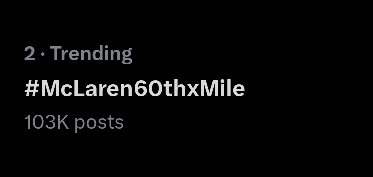 Phakphumsocials's tweet photo. 103k! And we are yet to see Mile's look today! Do you think we can reach 200k in the next hour?  👀🔥

MILE PHAKPHUM X MCLAREN
#McLaren60thxMile @milephakphum https://t.co/pBINSw87c5